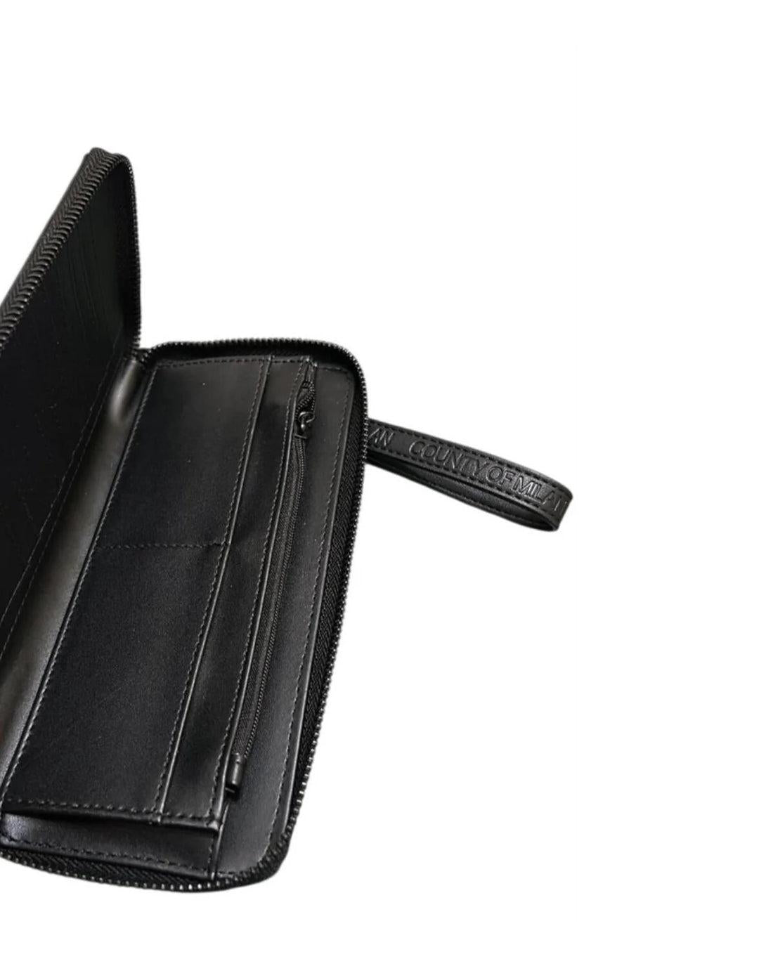 PORTAFOGLIO COMAF250174/NERO BLUE MARCELO BURLON COUNTY OF MILAN