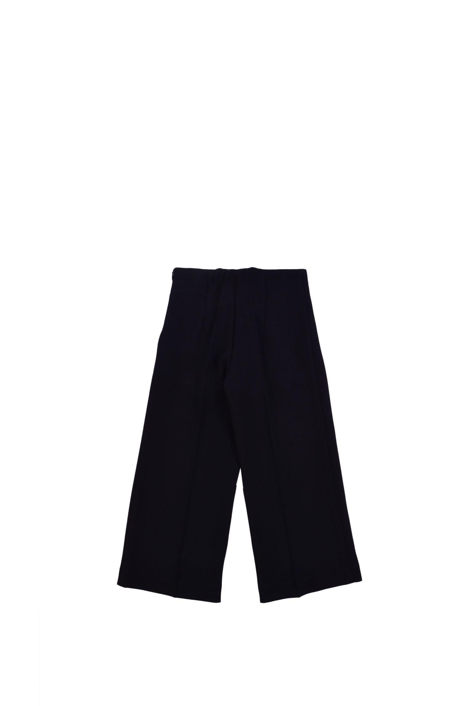 PANTALONE LARGO IN CREPE CON B 