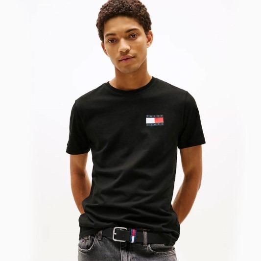 TJM SLIM ESSENTIAL FLAG TEE EXT DM0DM20740/BDS TOMMY JEANS