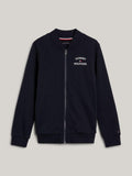 TH LOGO ZIP TROUGH SWEATSHIRT 