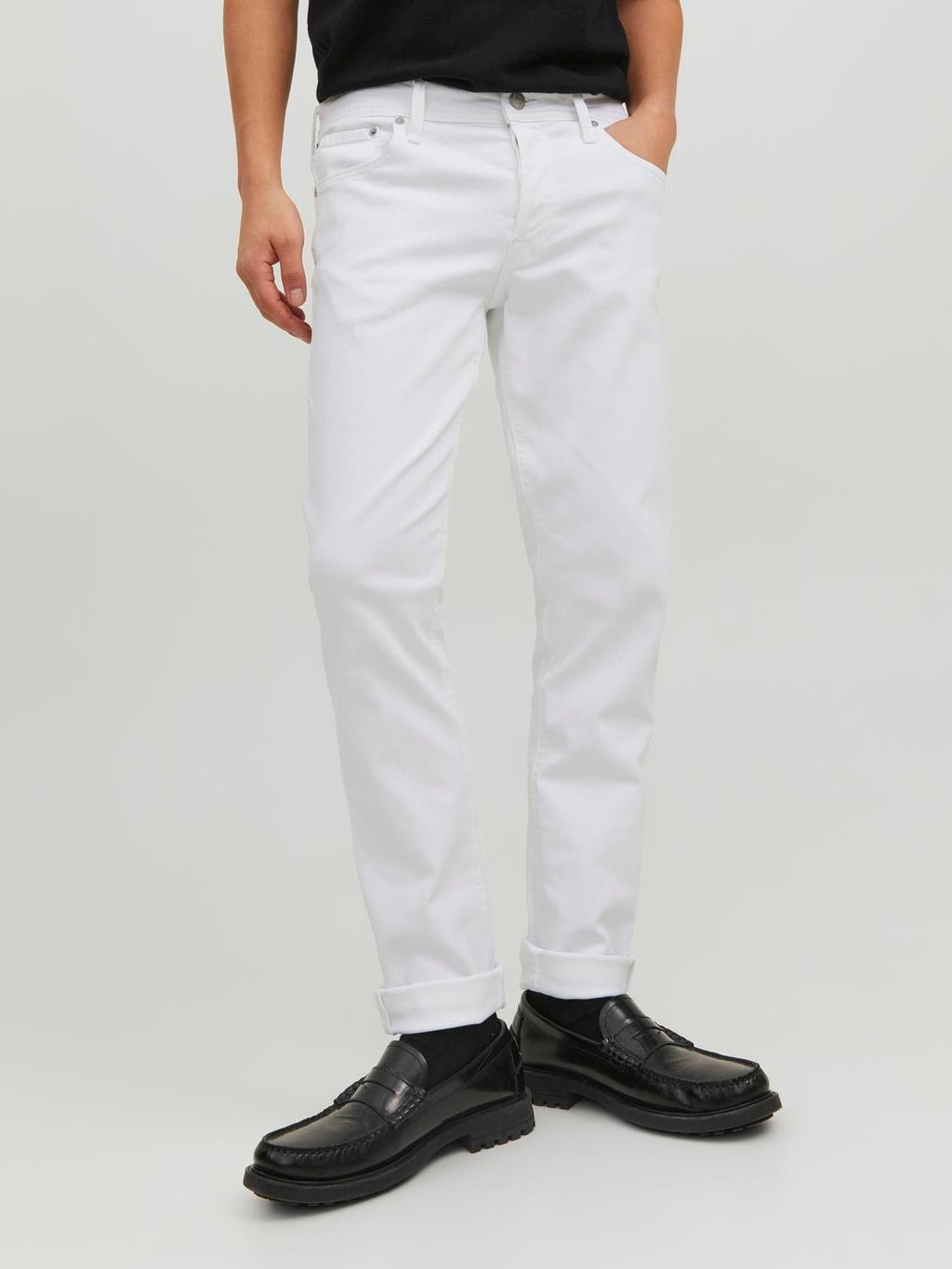 12223571/White Denim JACK AND JONES