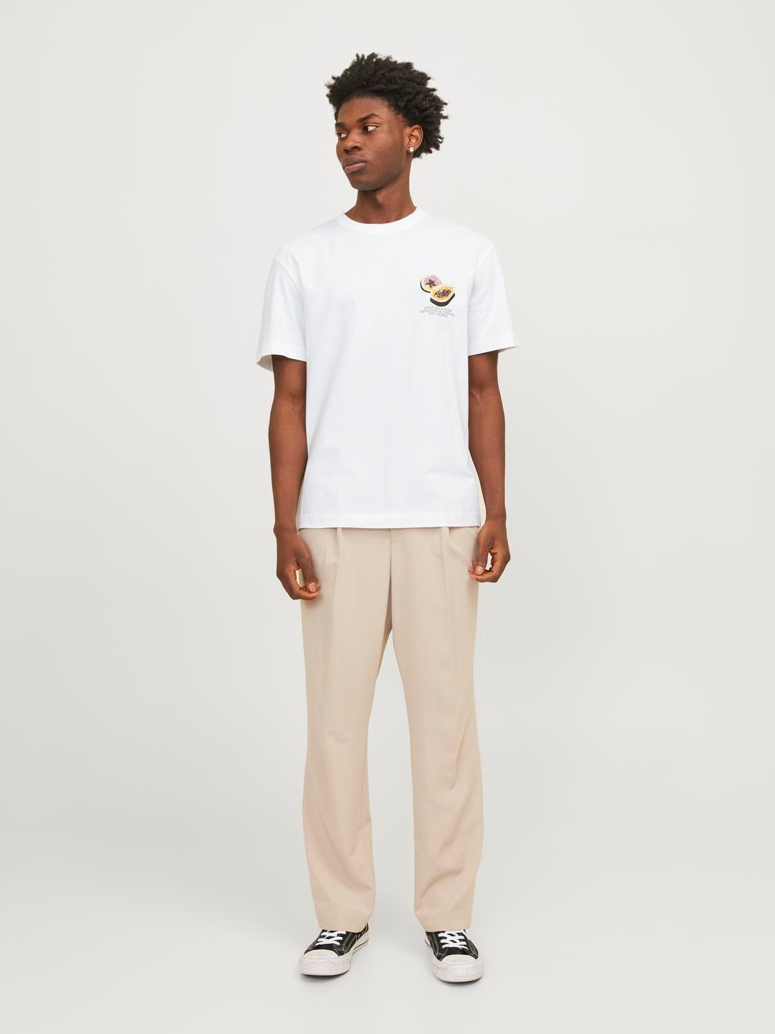 12252175/Bright White JACK AND JONES