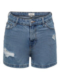 ONLJAGGER HW MOM SHORTS DNM NOOS 