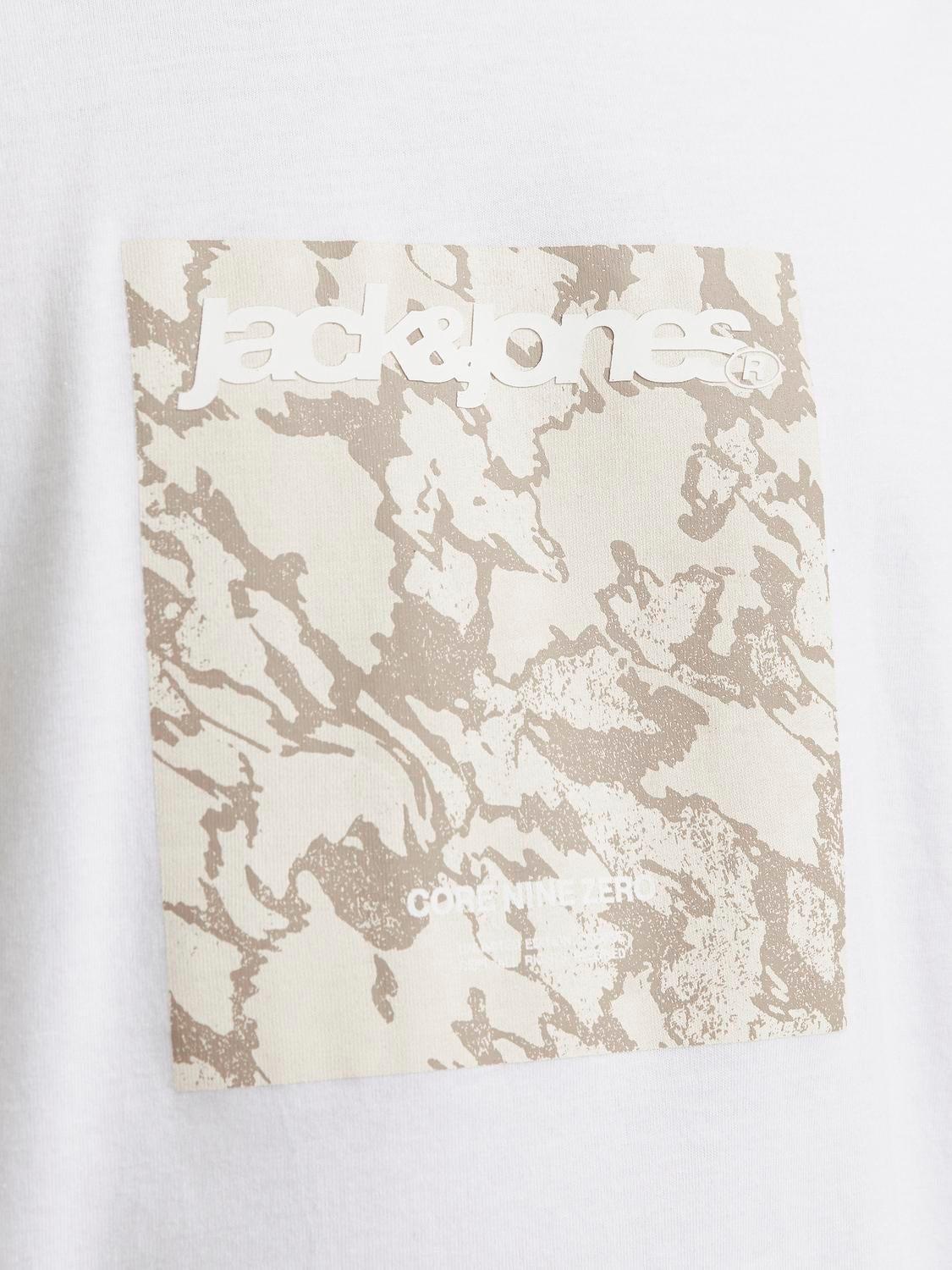 12273239/Bright White JACK AND JONES