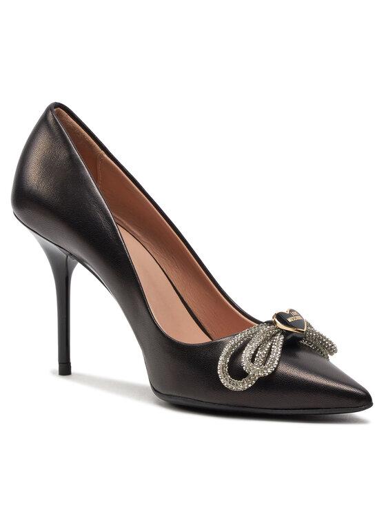 SCARPAD.SPILLO95 NAPPA NERO 