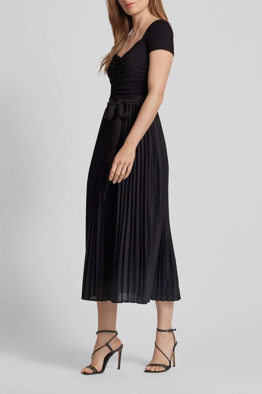 ES SS VERONICA PLEATED DRESS 