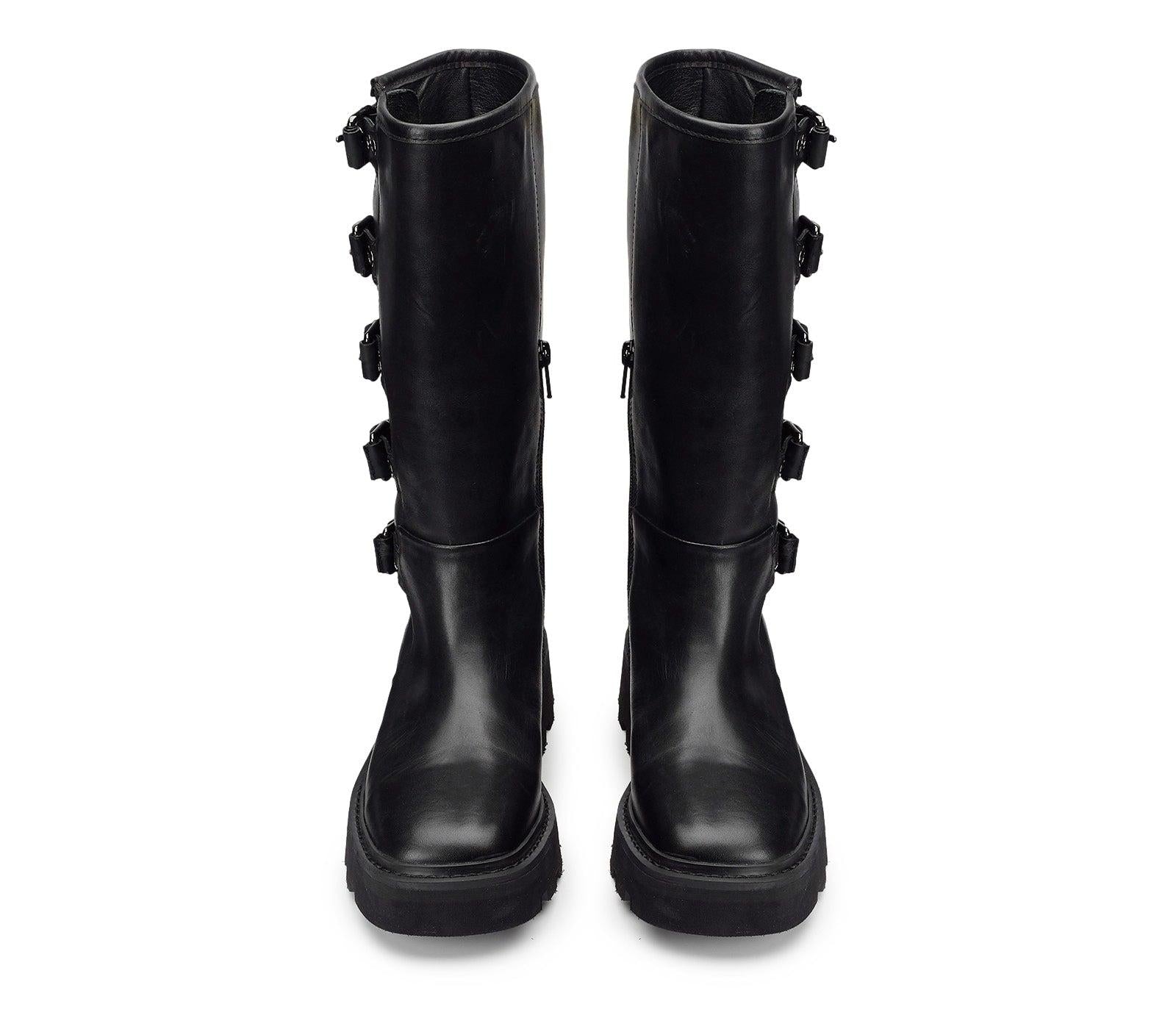 SKIN 3984 BOOT W LEATHER BLACK CLW3984/00 CULT