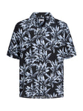 JACK AND JONES JJJEFF MONOCHROME AOP RESORT SHIRT SS