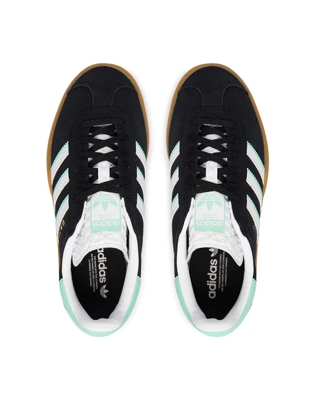 GAZELLE BOLD J      CBLACK/FTWWHT/GUM1 