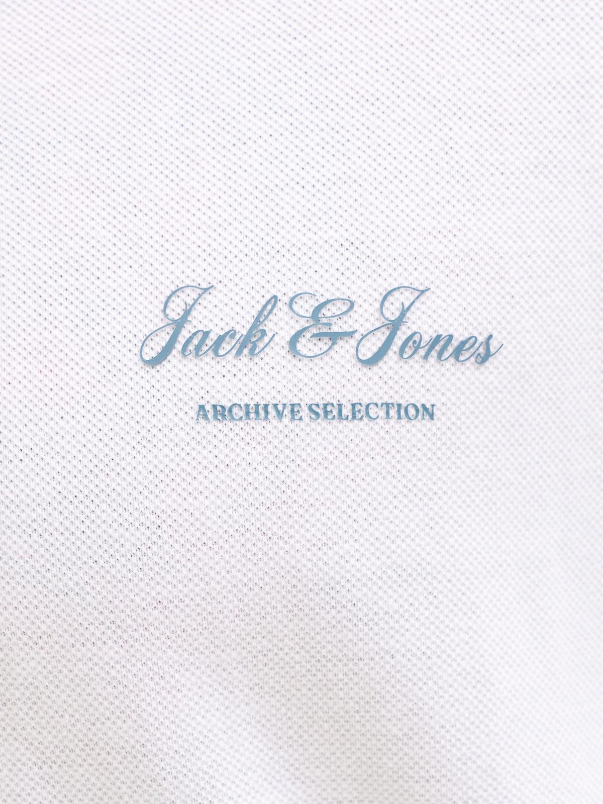 JJEARCHIVE GRAPHIC POLO SS LN 