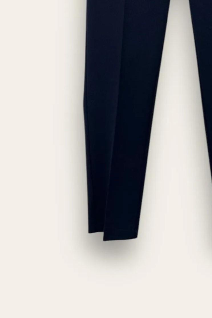 Pantalone a sigaretta in crepe AM-10661-AM-8042/Blu LOVEme