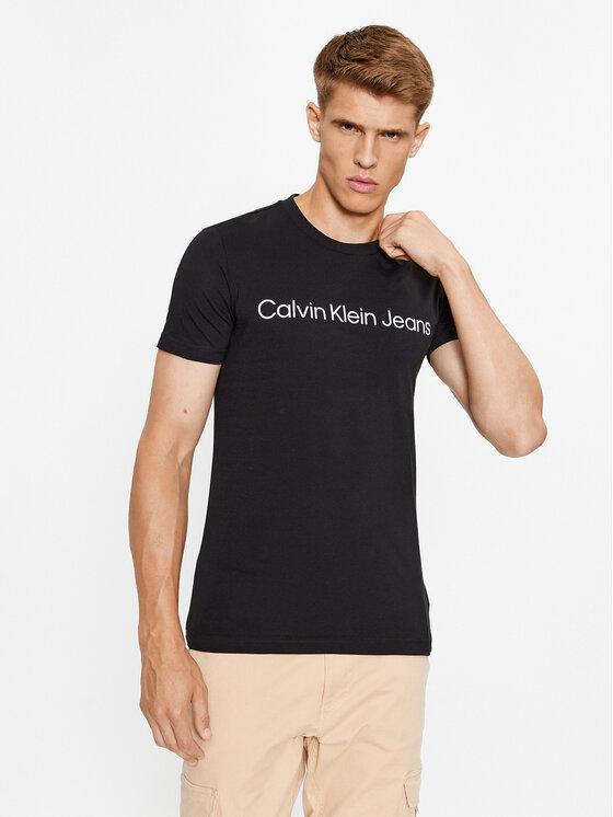 CORE INSTITUTIONAL LOGO SLIM TEE J30J322552/BEH CALVIN KLEIN JEANS
