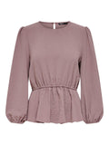 ONLY ONLMETTE DAR L/S O-NECK TOP NOOS WVN