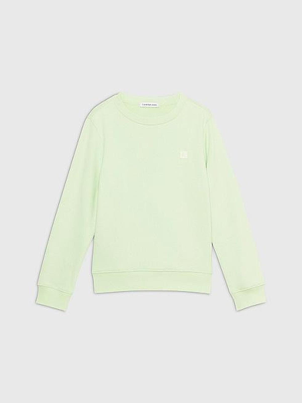 MONOGRAM MINI BADGE CREWNECK 