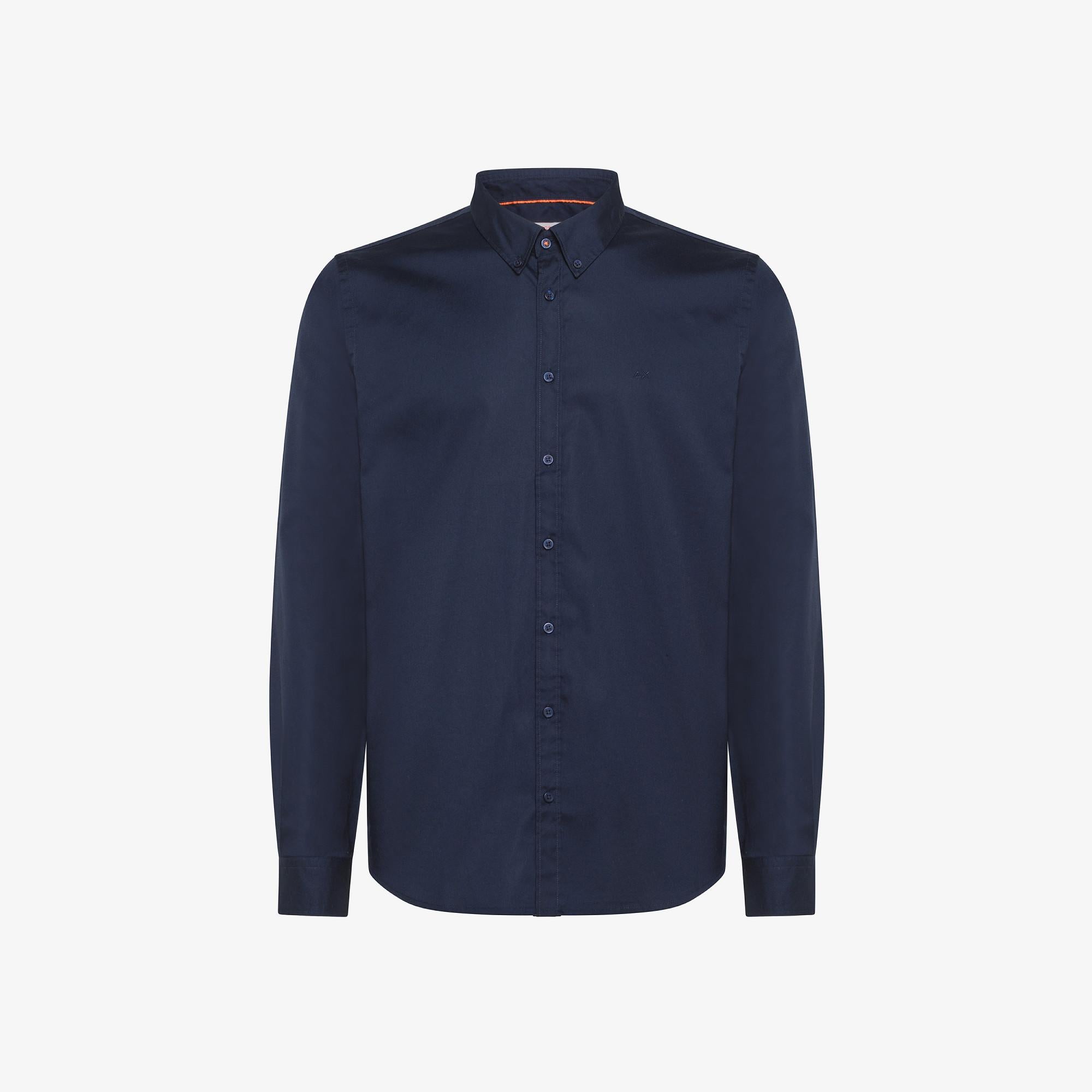 SHIRT NEW OXFORD SMALL COLLAR B/D L/S S43101/07 SUN68