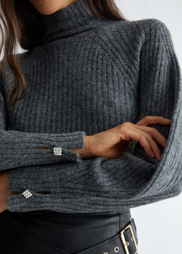 MAGLIA CHIUSA M/L WF4361MA57P/02065 LIU JO