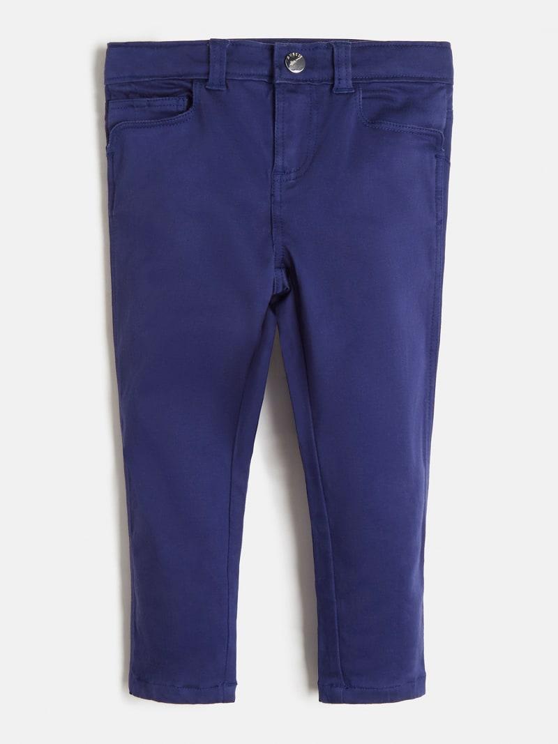 STRETCH SATEEN SKINNY PANT 