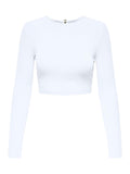 ONLY ONLRENE LIFE L/S OPEN BACK EMB. TOP JRS