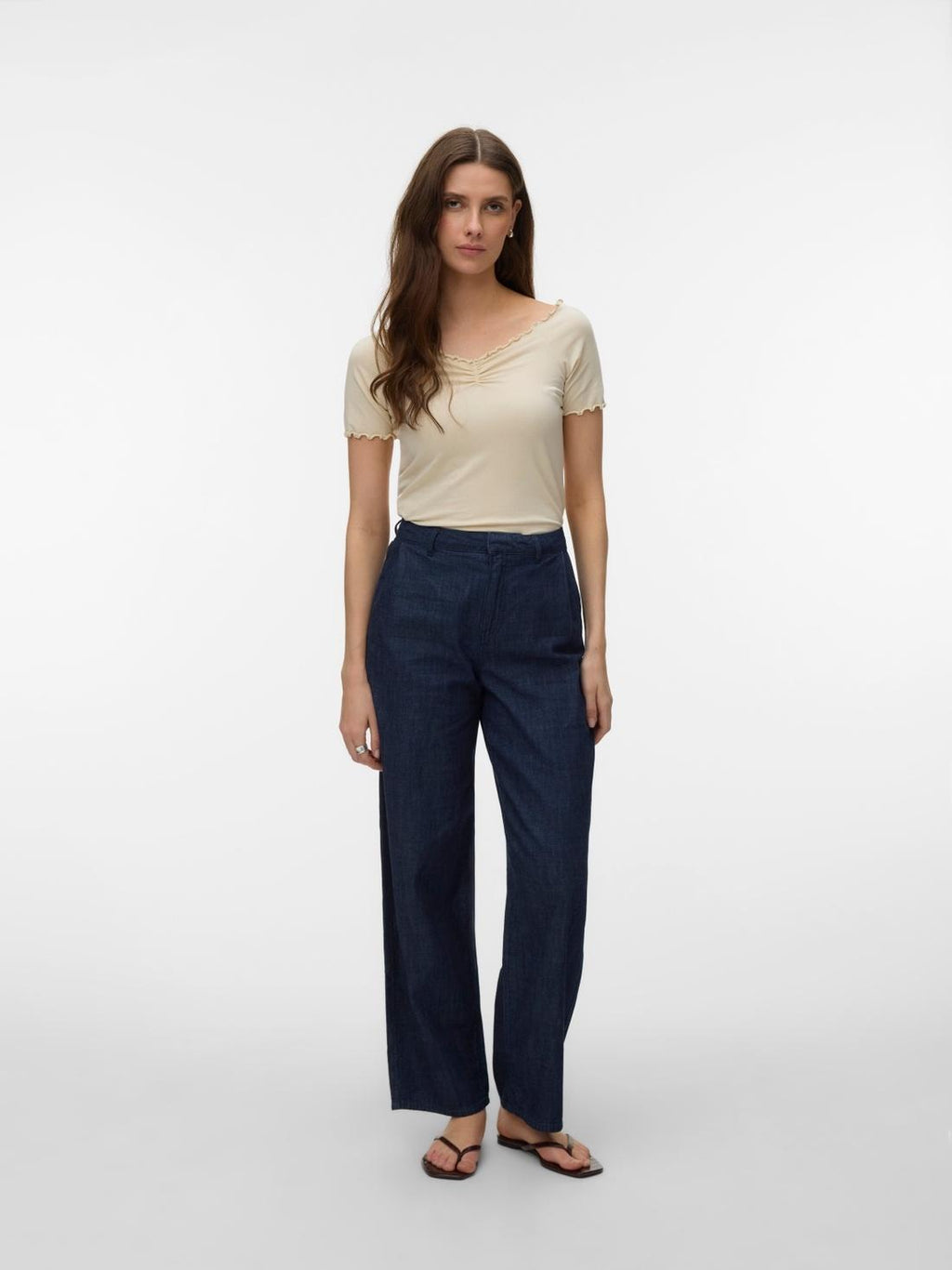 10342729/Bone White VERO MODA