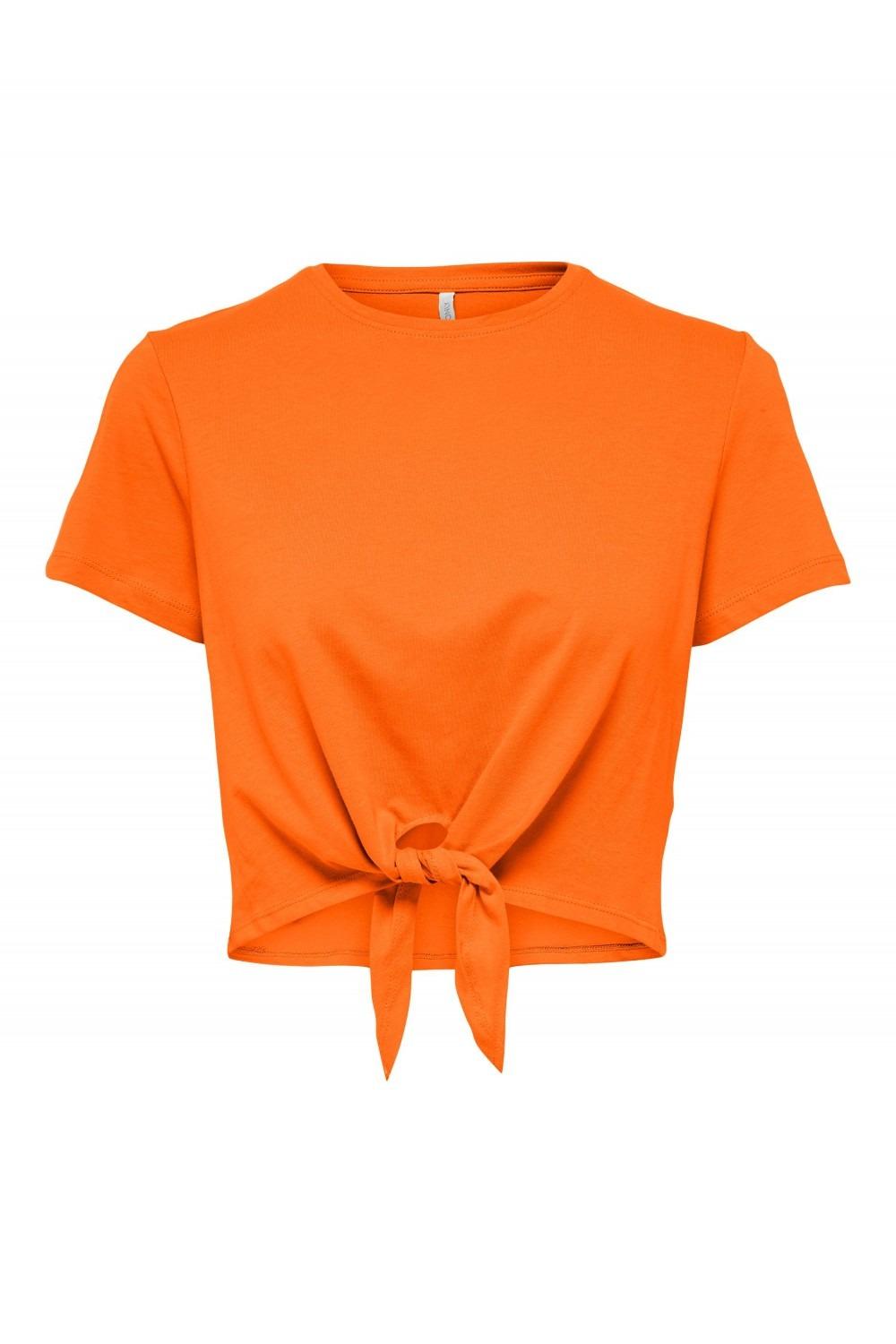 ONLMAY S/S SHORT KNOT TOP BOX JRS 