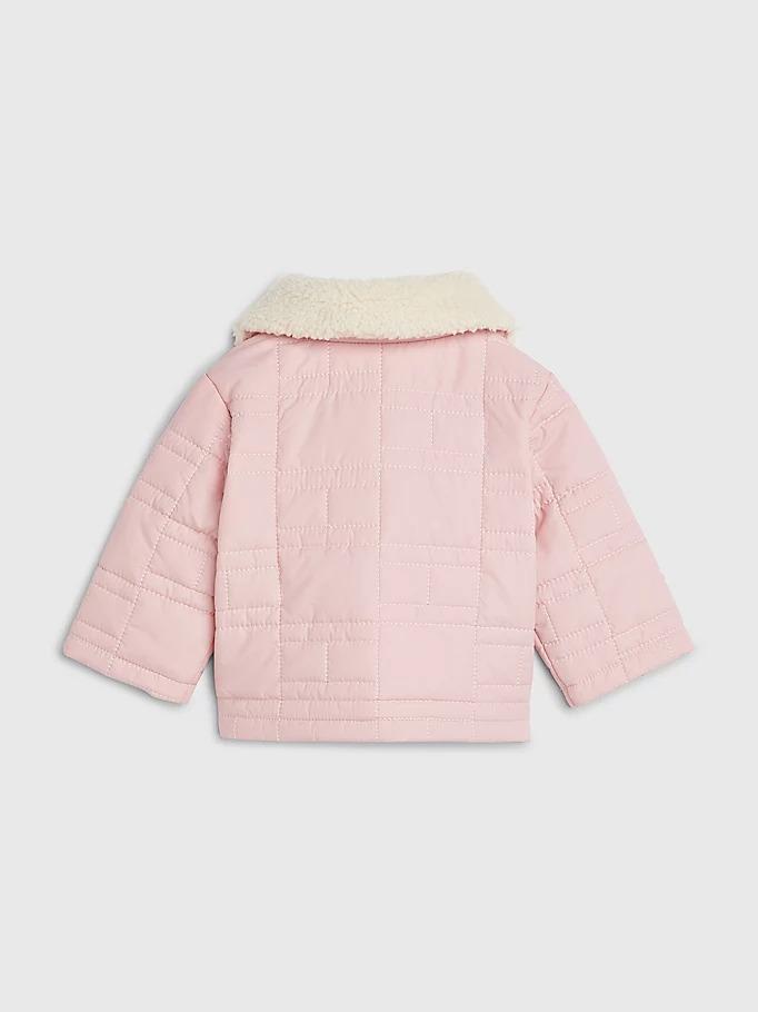 BABY QUILTED FLAG JACKET 