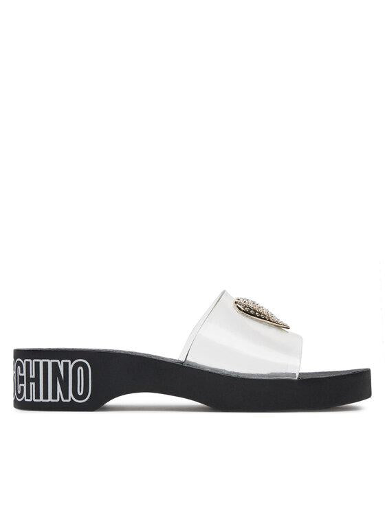 SABOTD.EVA45 GOMMA TRASP/FUXIA JA28344G0II52/00A LOVE MOSCHINO