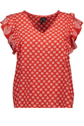 VERO MODA VMSIMI SAVANNA CAP SLEEVE TOP WVN GA