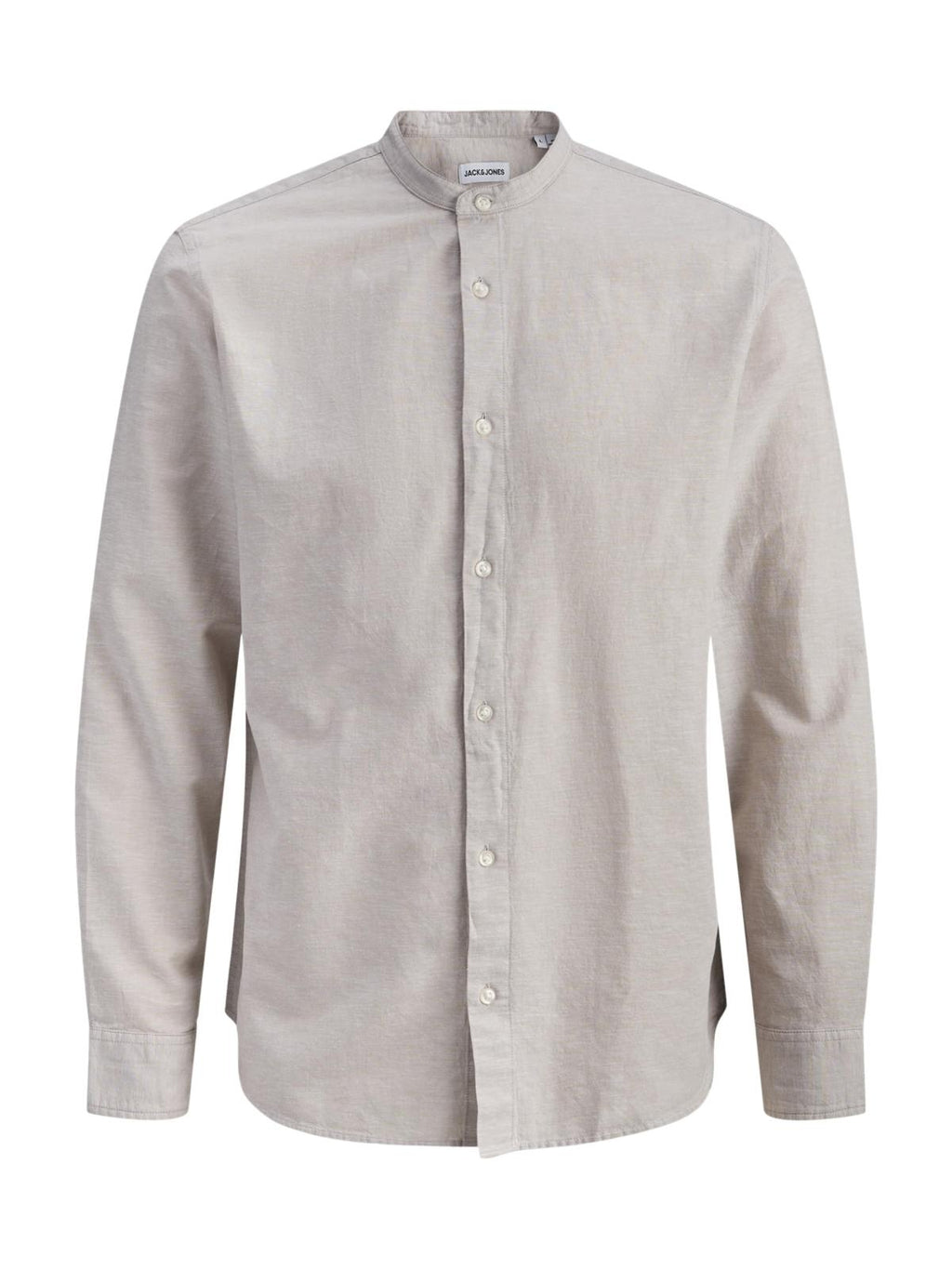 JJEBREEZE LINEN BLEND BAND SHIRT L/S SN 