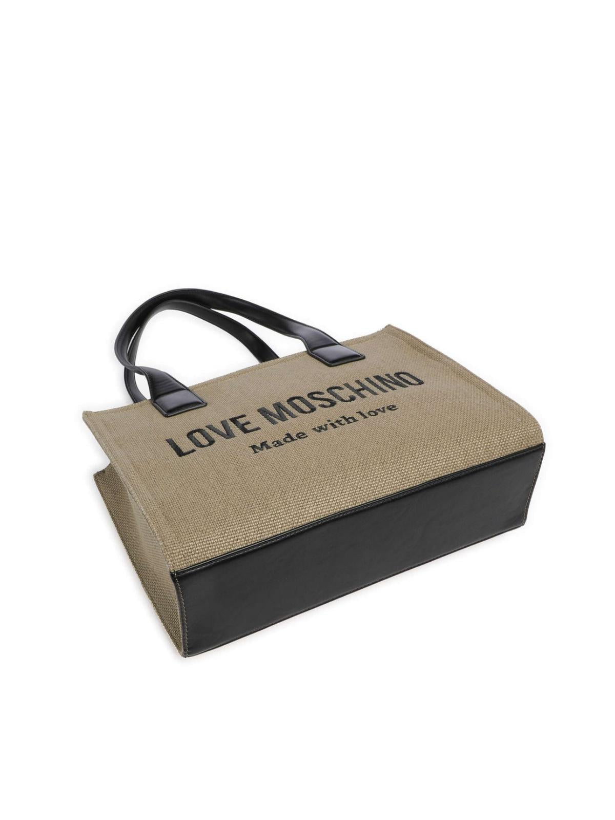 BORSA CANVAS ORO 