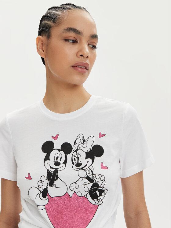 ONLMICKEY LIFE REG S/S VALENTINE TOP JRS 