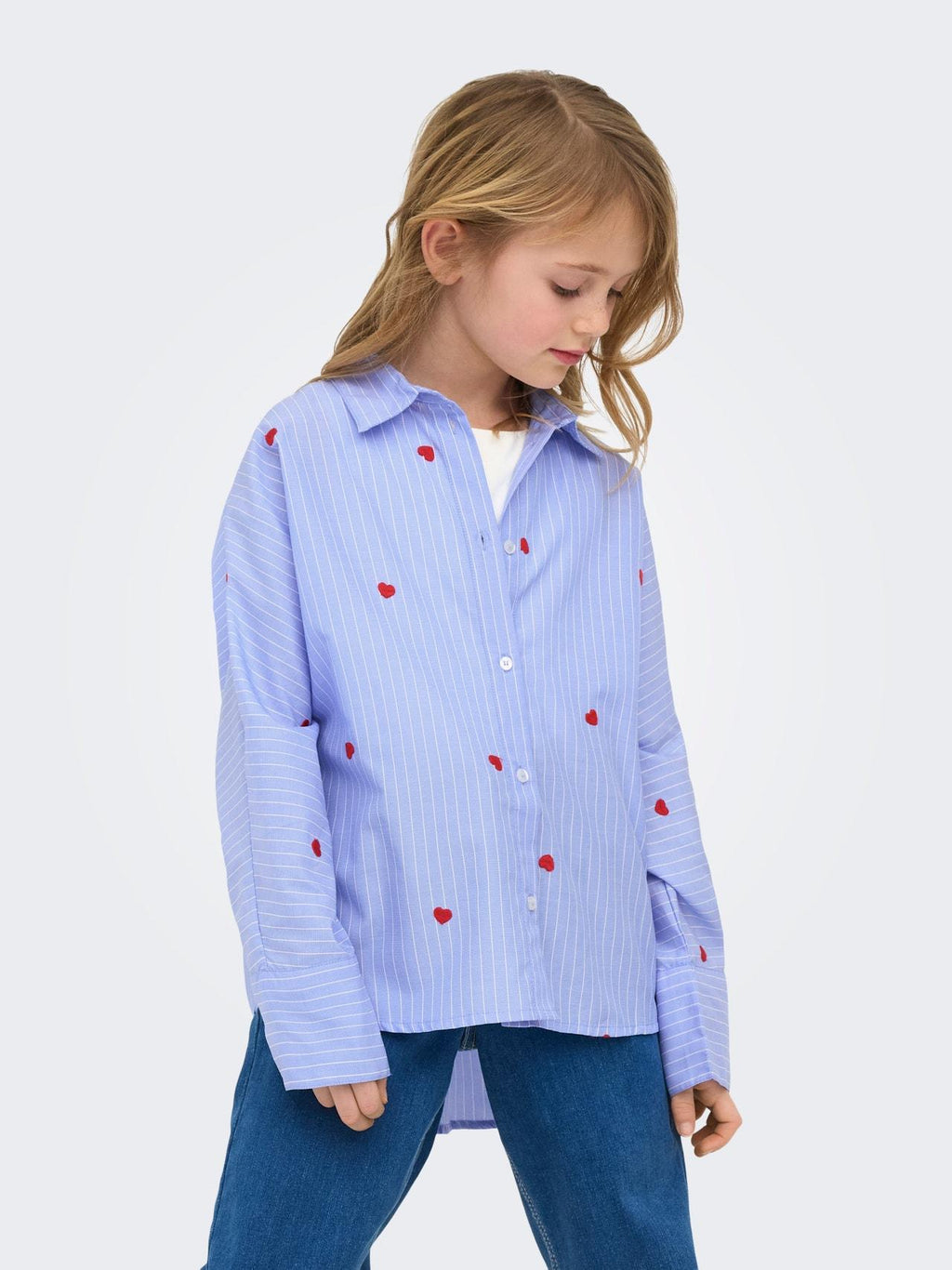 15368227/Moonlight Blue Stripes Red ONLY KIDS