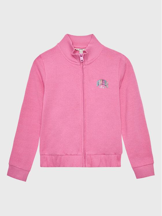 ZIP UP LS ACTIVE TOP J3RQ05KA6R0/G66S GUESS