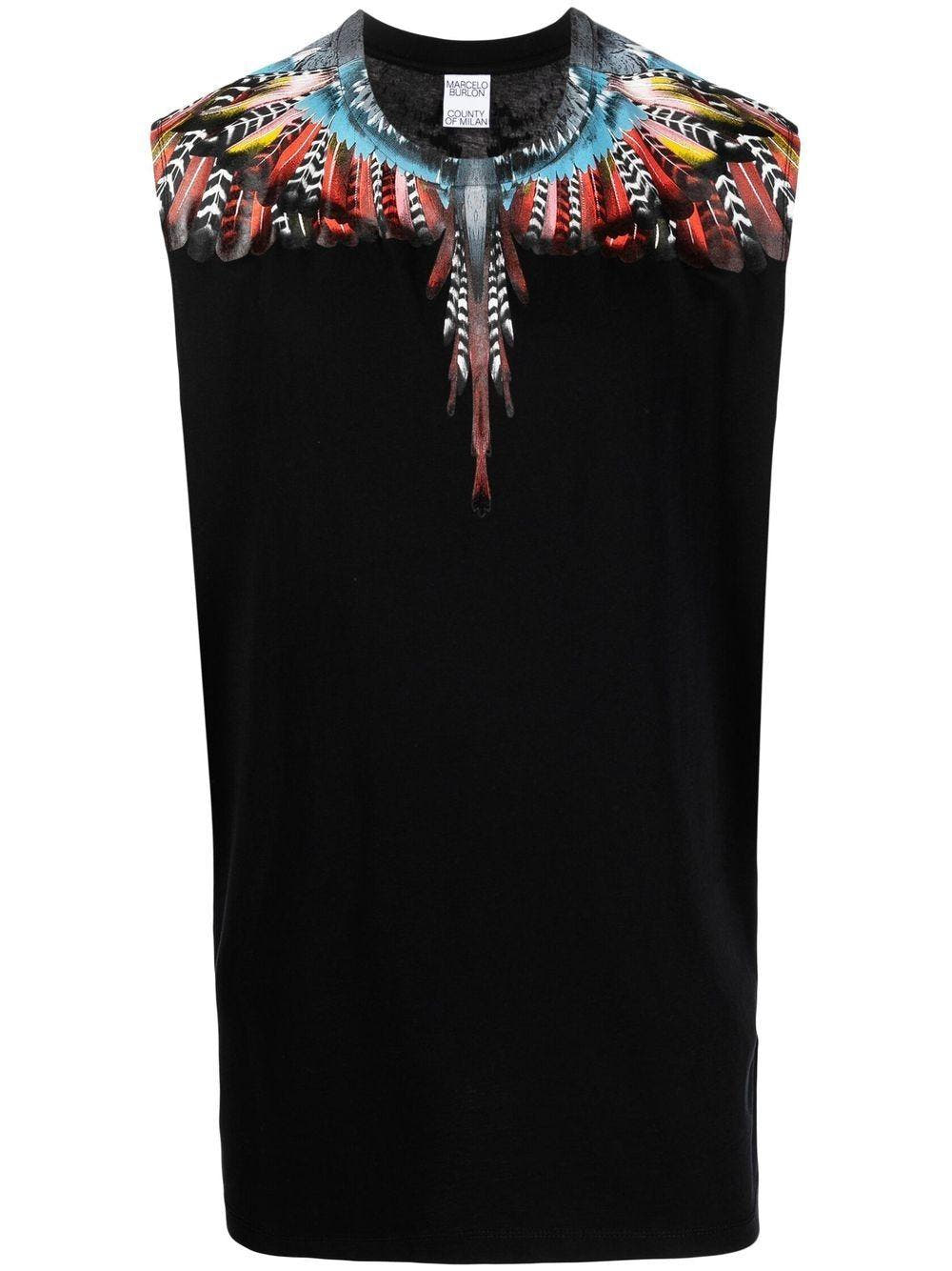 Tank top Grizzly Wings in jersey di cotone 