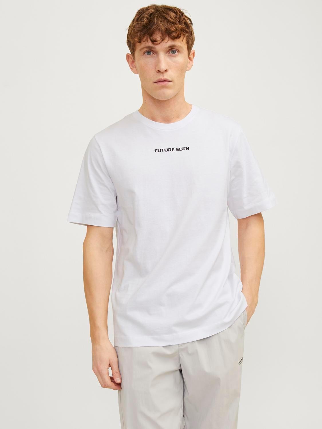 12253378/White JACK AND JONES
