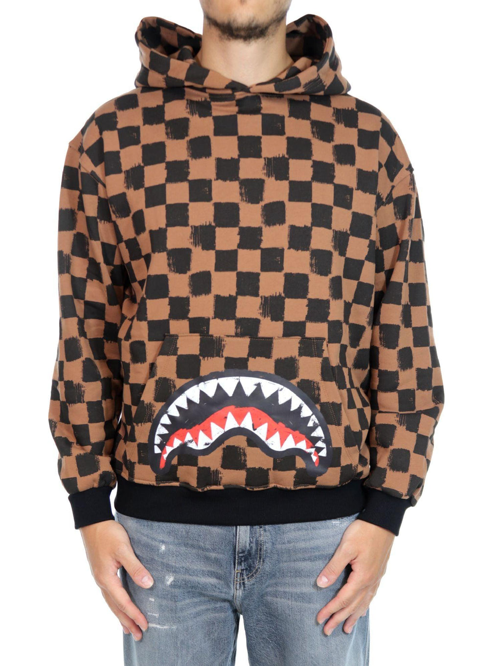 BROWN SIP VANQUISH HOODIE 