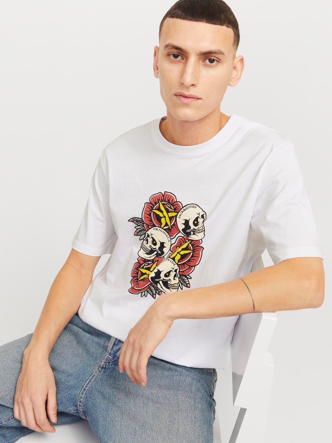 12272966/Bright White JACK AND JONES