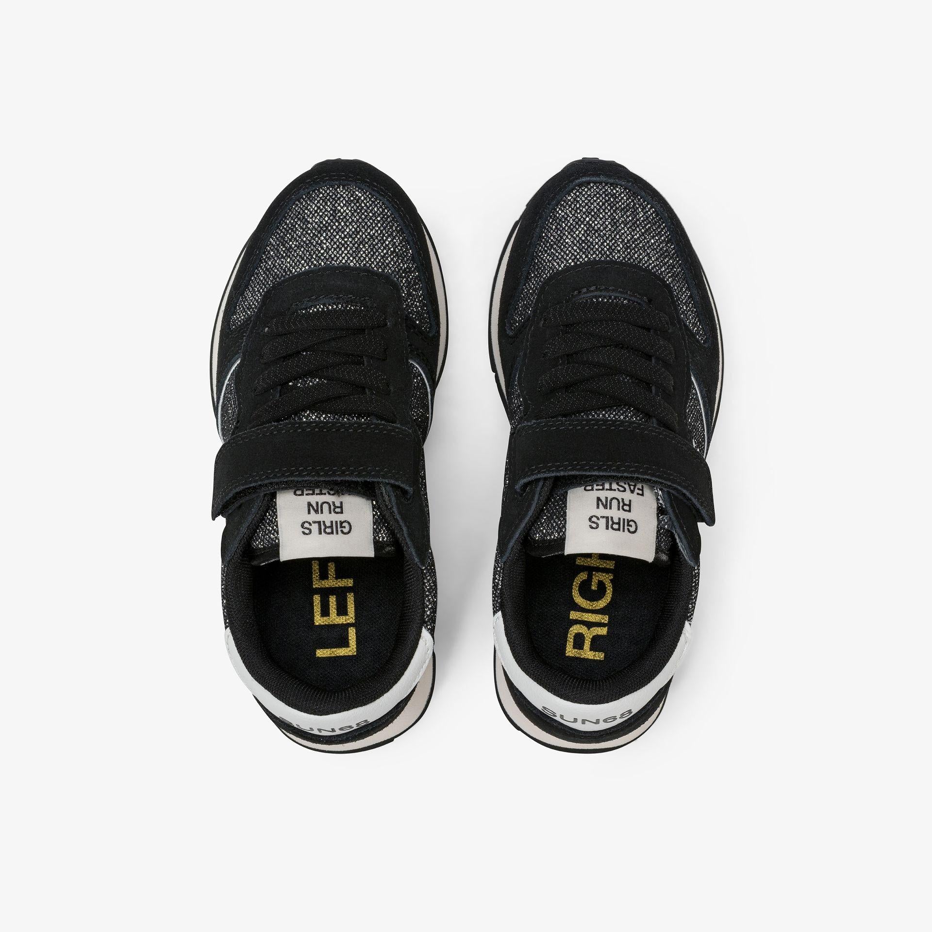 GIRL'S ALLY GLITTER TEXTILE (KID) Z45404K/11 SUN68