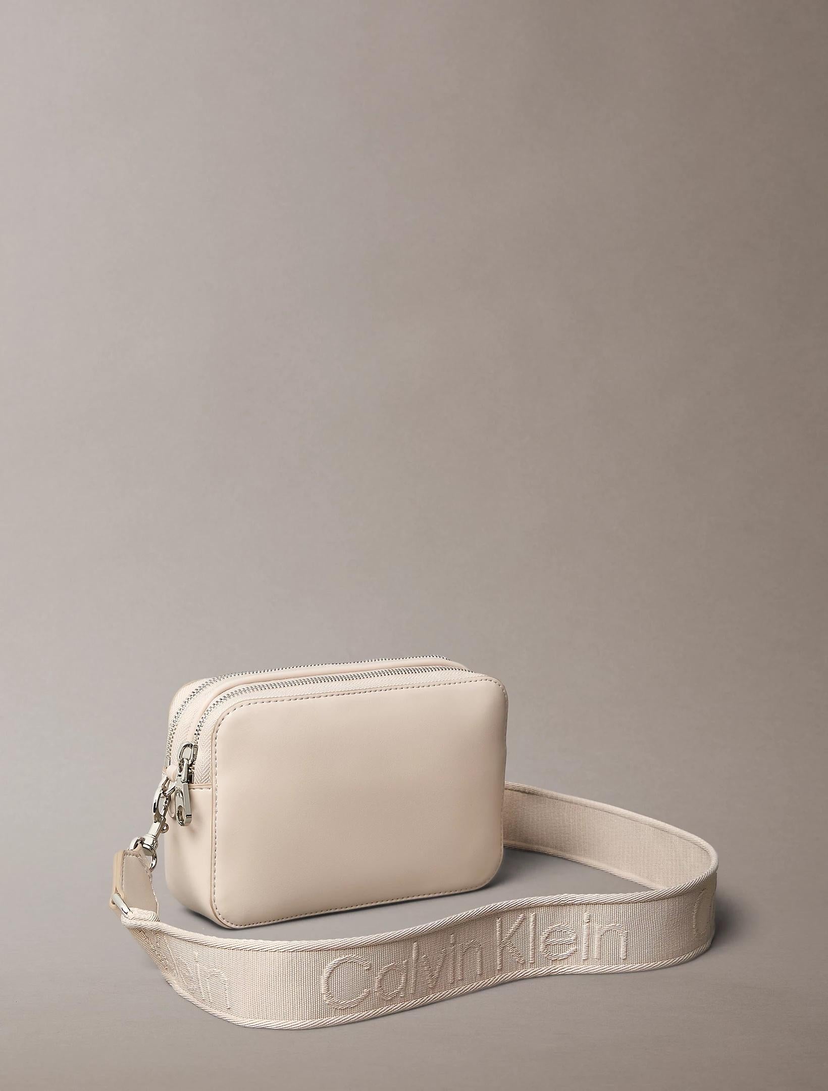 WEBBING DOUBLE STRAP CAMERA BAG LV04F3165G/2QO CALVIN KLEIN