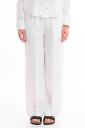 LINEN PALAZZO TROUSERS