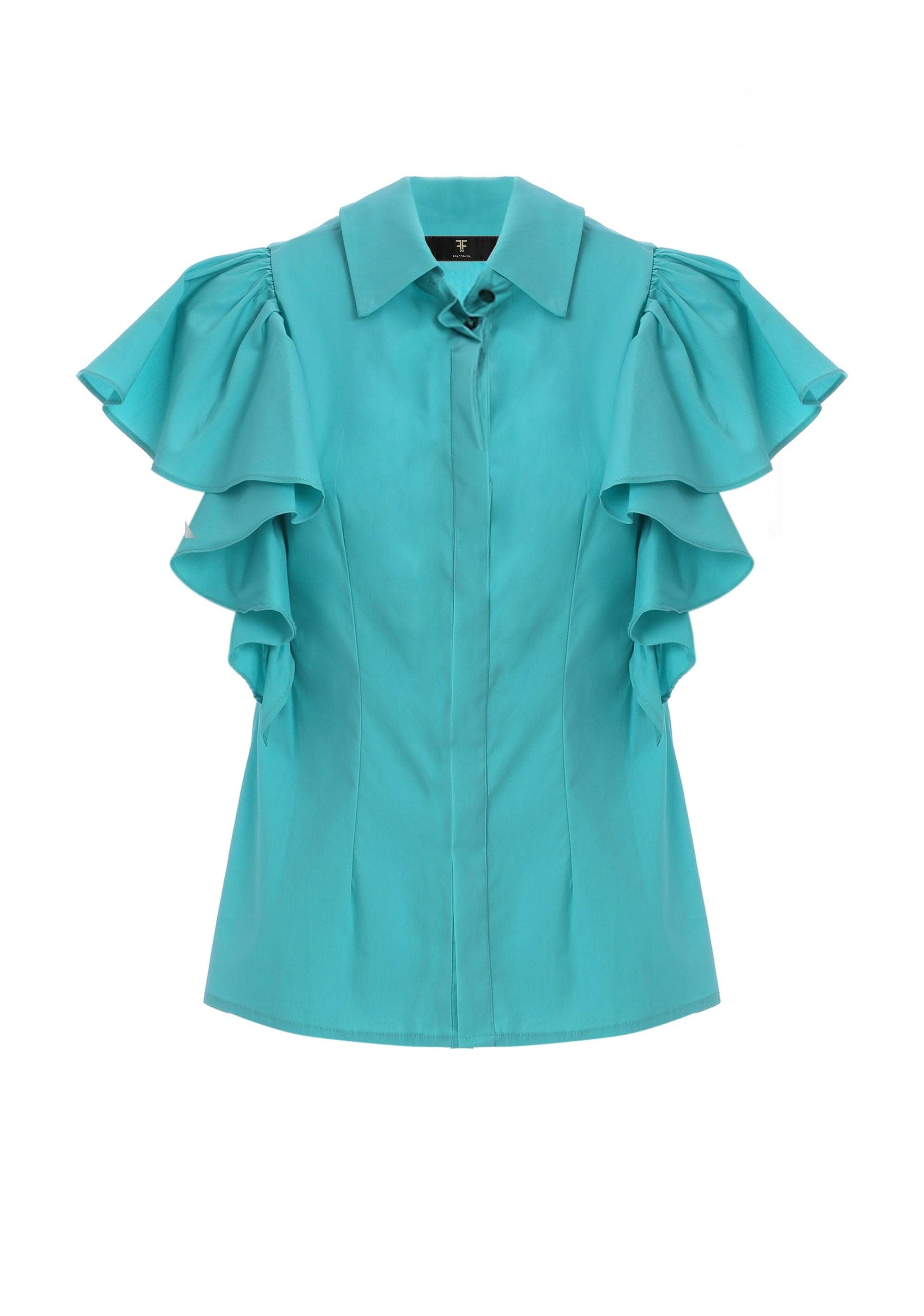 SHIRT TURQUOISE 