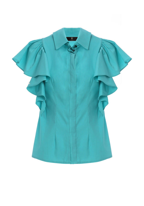 SHIRT TURQUOISE 
