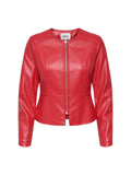 ONLY ONLSARAMY FAUX LEATHER JACKET CC OTW