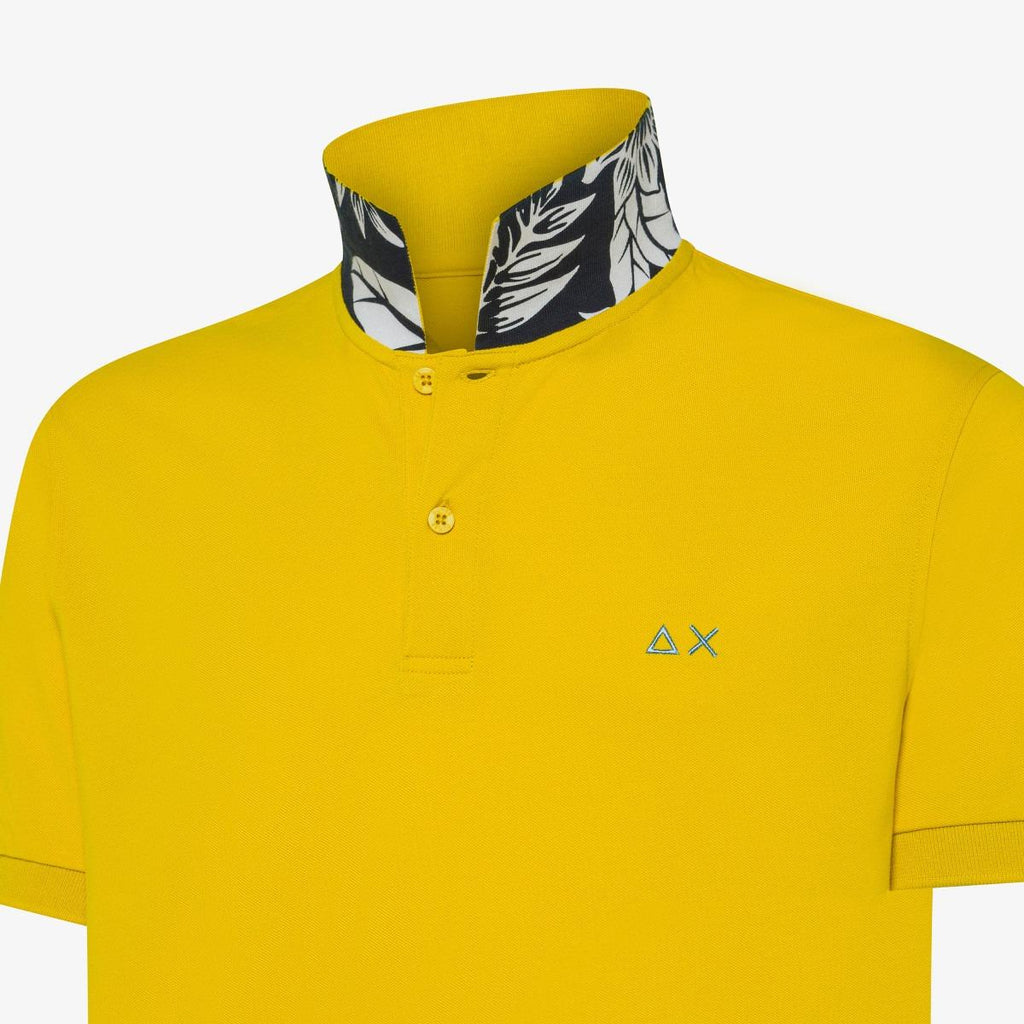 POLO PRINT UNDER COLLAR S/S A35115/23 SUN68