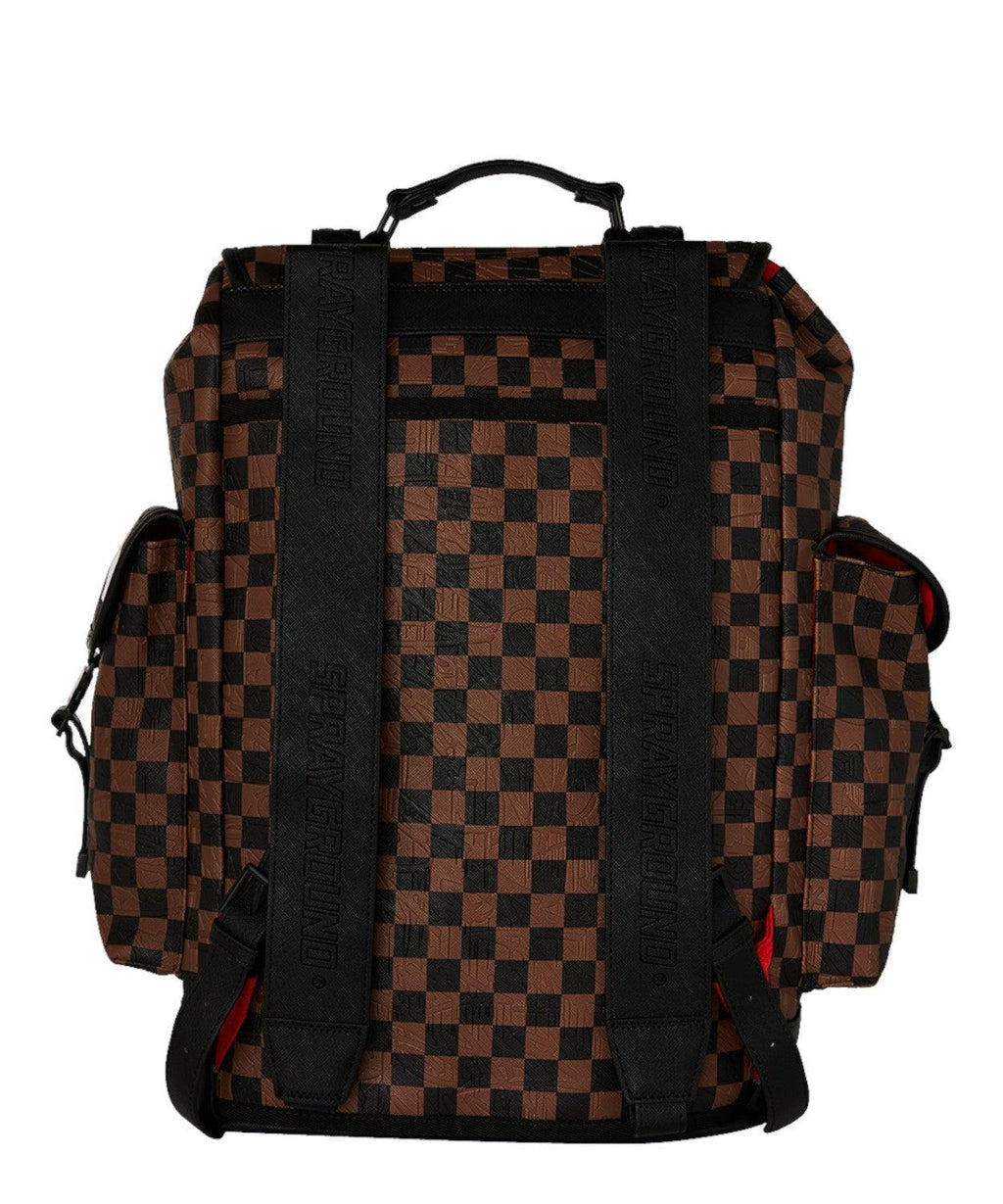 CHECK 2 EMBOSS MONTE CARLO BACKPACK 