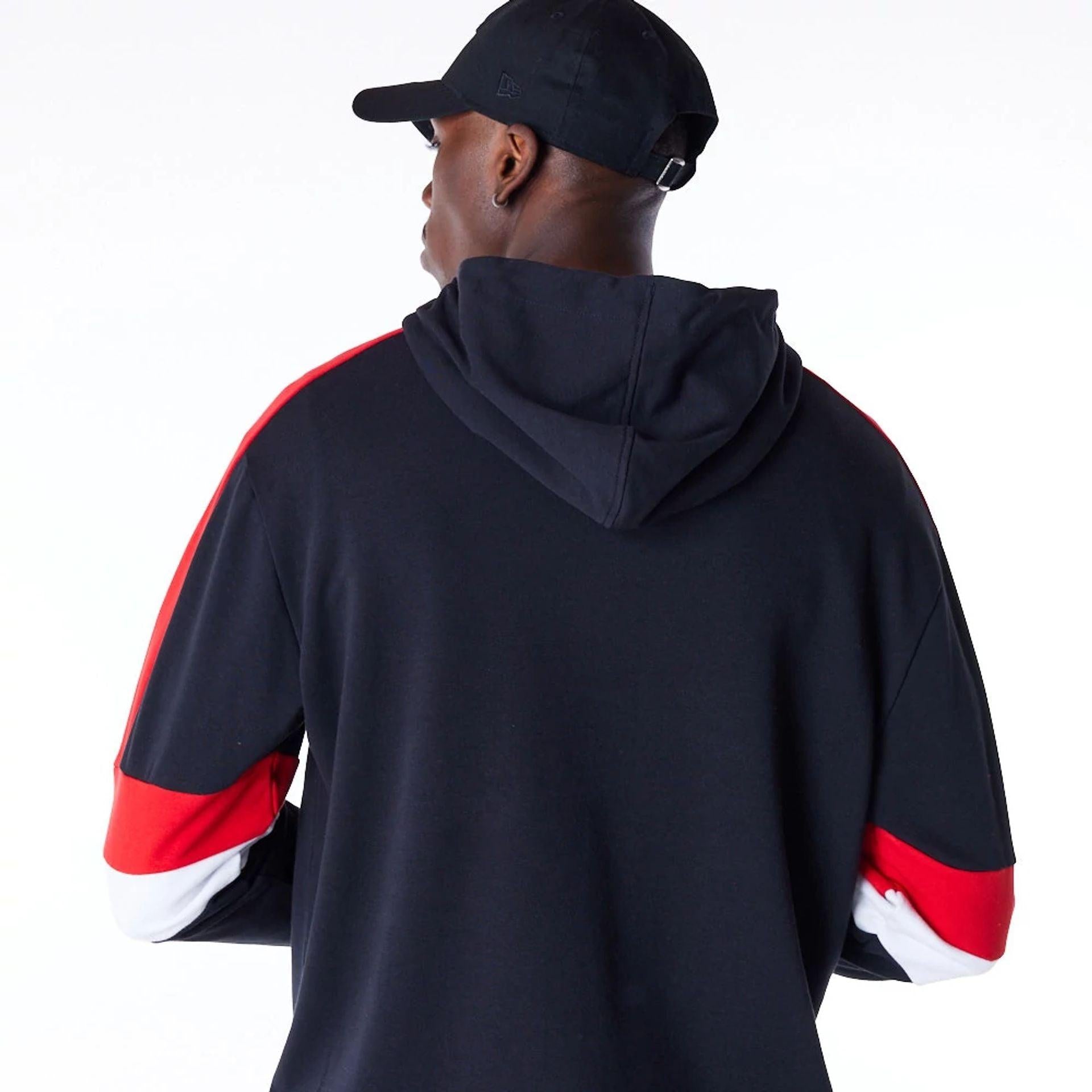 COLOUR BLOCK OS HOODIE CHIBUL  BLKFDR 