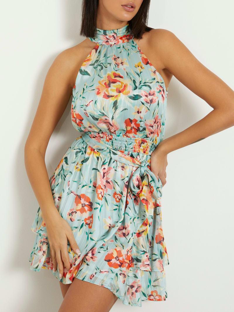 SL ROMANA FLARE MINI DRESS 