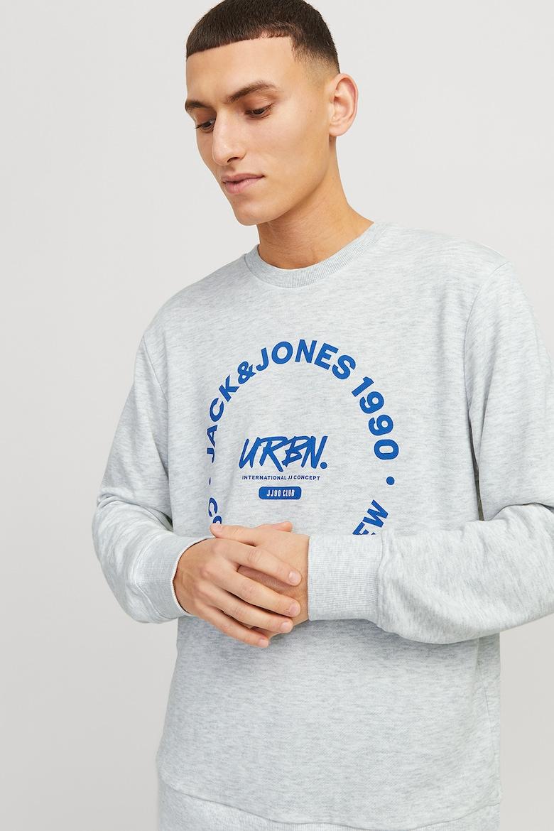 12275410/White Melange JACK AND JONES