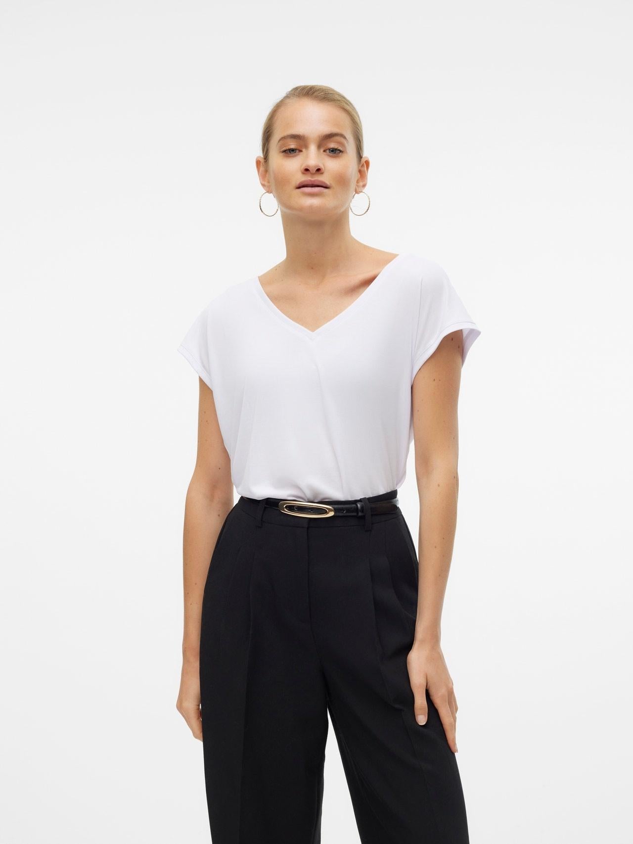 10247666/Bright White VERO MODA