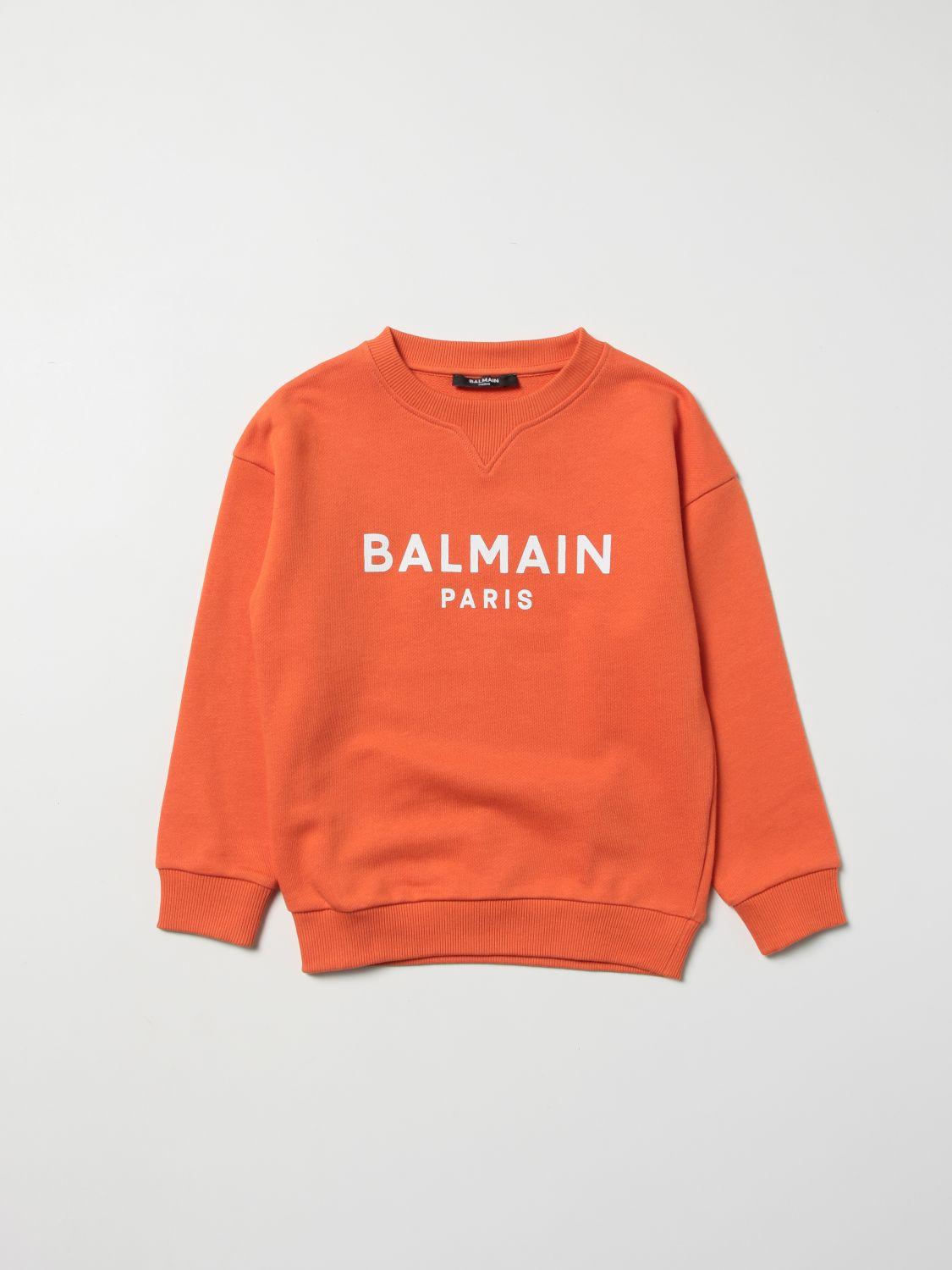 SWEATSHIRT 6Q4690Z0081/ORANGE BALMAIN