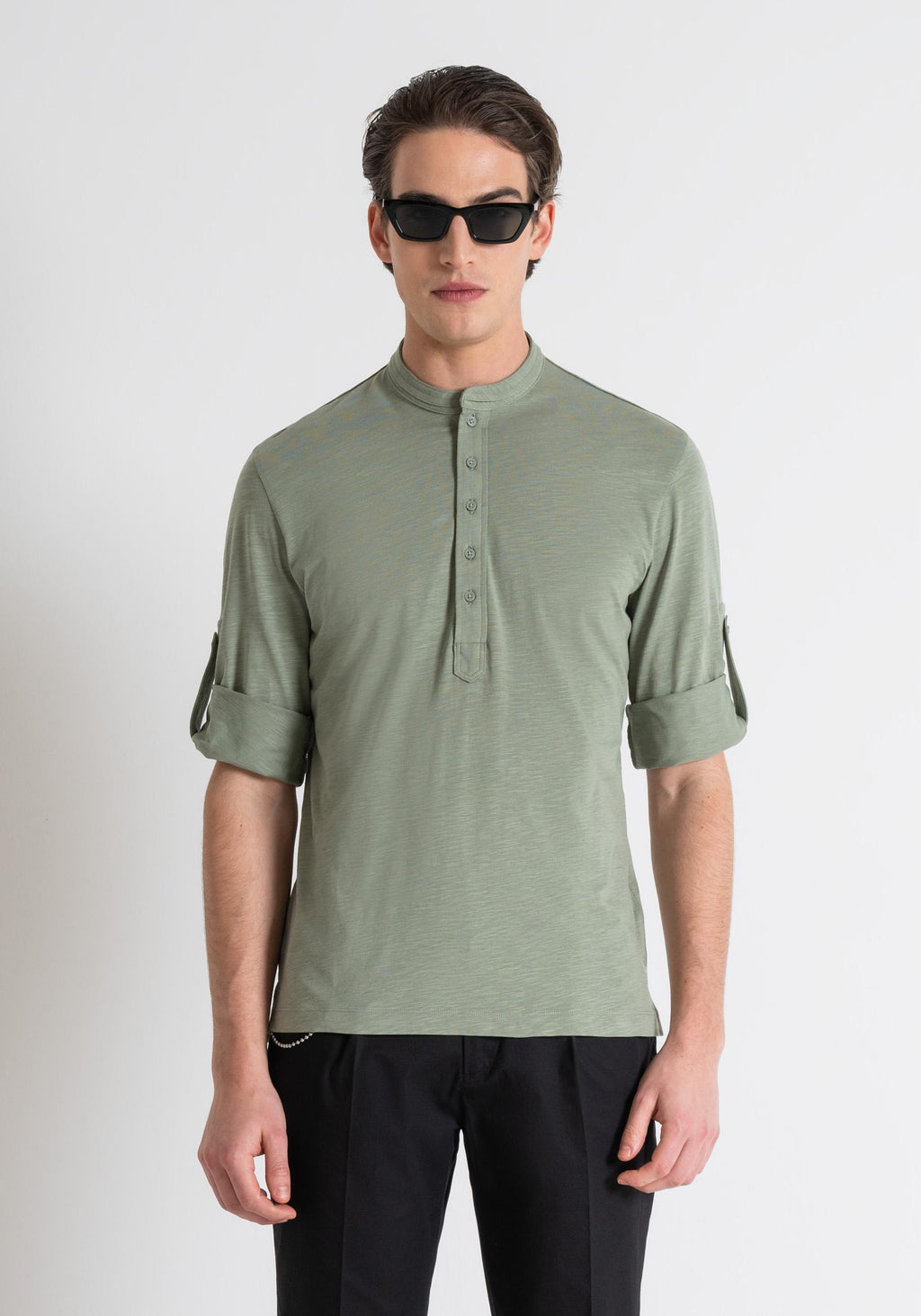 T-SHIRT REGULAR FIT IN COTONE 